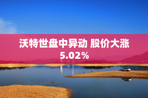 沃特世盘中异动 股价大涨5.02%