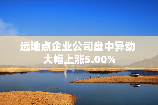 远地点企业公司盘中异动 大幅上涨5.00%