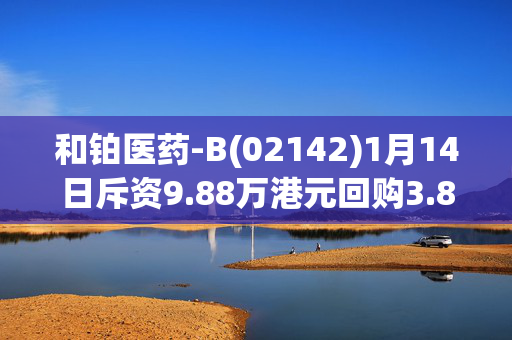 和铂医药-B(02142)1月14日斥资9.88万港元回购3.8万股