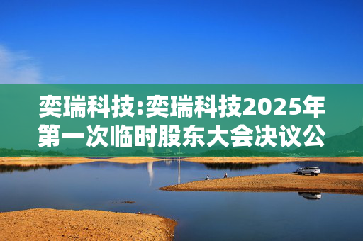 奕瑞科技:奕瑞科技2025年第一次临时股东大会决议公告