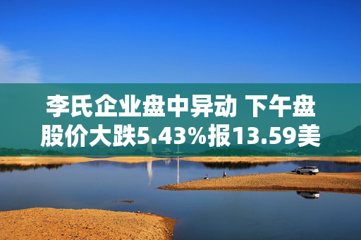 李氏企业盘中异动 下午盘股价大跌5.43%报13.59美元