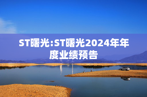 ST曙光:ST曙光2024年年度业绩预告