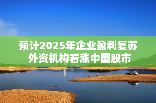 预计2025年企业盈利复苏 外资机构看涨中国股市