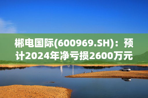 郴电国际(600969.SH)：预计2024年净亏损2600万元-3900万元