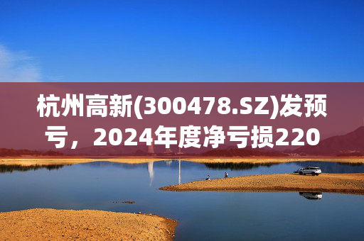 杭州高新(300478.SZ)发预亏，2024年度净亏损2200万元-2800万元 同比由盈转亏