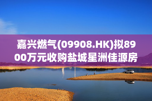 嘉兴燃气(09908.HK)拟8900万元收购盐城星洲佳源房地产13.5%股权