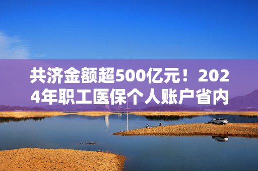 共济金额超500亿元！2024年职工医保个人账户省内共济3.71亿人次