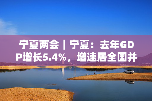 宁夏两会｜宁夏：去年GDP增长5.4%，增速居全国并列第六