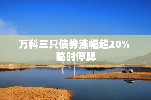 万科三只债券涨幅超20% 临时停牌