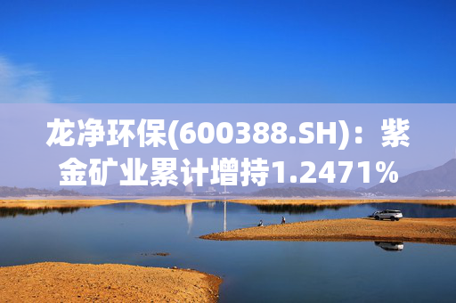 龙净环保(600388.SH)：紫金矿业累计增持1.2471%公司股份