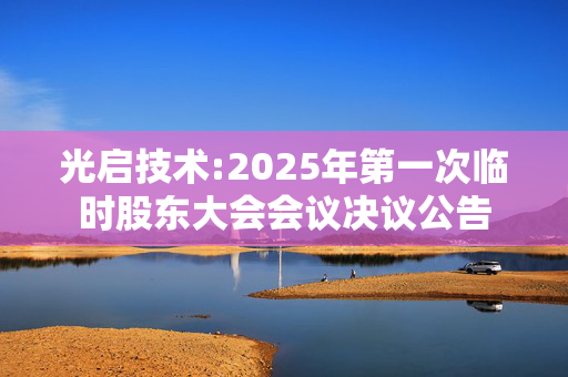 光启技术:2025年第一次临时股东大会会议决议公告