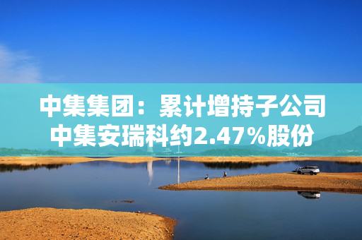 中集集团：累计增持子公司中集安瑞科约2.47%股份