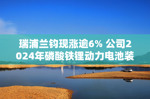 瑞浦兰钧现涨逾6% 公司2024年磷酸铁锂动力电池装车量的份额增速位居行业前3