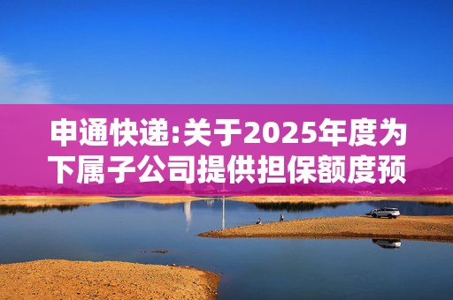 申通快递:关于2025年度为下属子公司提供担保额度预计的公告