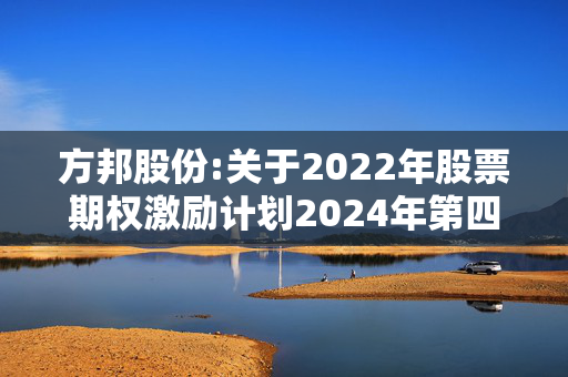 方邦股份:关于2022年股票期权激励计划2024年第四季度自主行权结果暨股份变动的公告