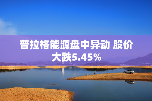 普拉格能源盘中异动 股价大跌5.45%