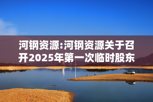 河钢资源:河钢资源关于召开2025年第一次临时股东大会的通知