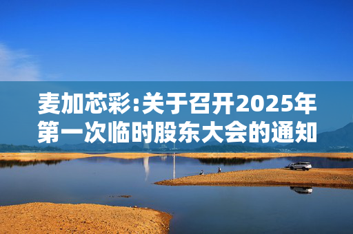 麦加芯彩:关于召开2025年第一次临时股东大会的通知