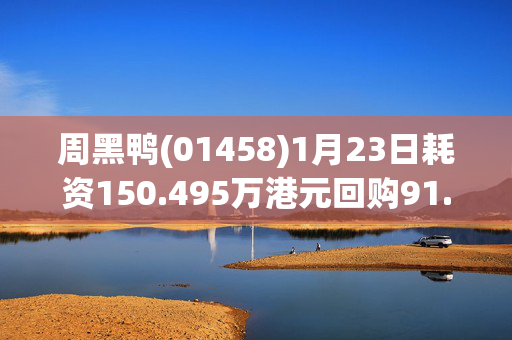 周黑鸭(01458)1月23日耗资150.495万港元回购91.75万股