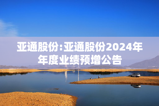 亚通股份:亚通股份2024年年度业绩预增公告