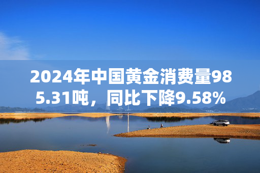 2024年中国黄金消费量985.31吨，同比下降9.58%