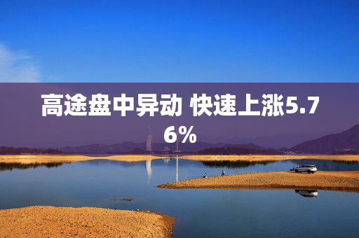 高途盘中异动 快速上涨5.76%