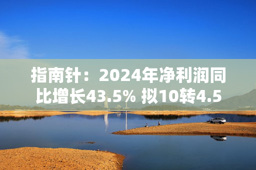 指南针：2024年净利润同比增长43.5% 拟10转4.5