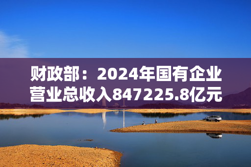 财政部：2024年国有企业营业总收入847225.8亿元