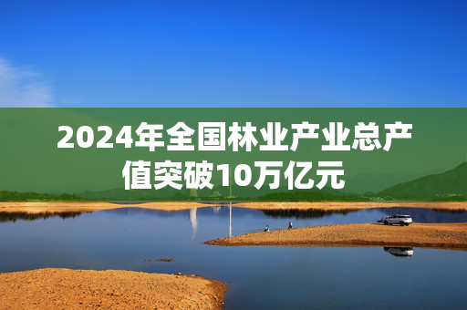 2024年全国林业产业总产值突破10万亿元