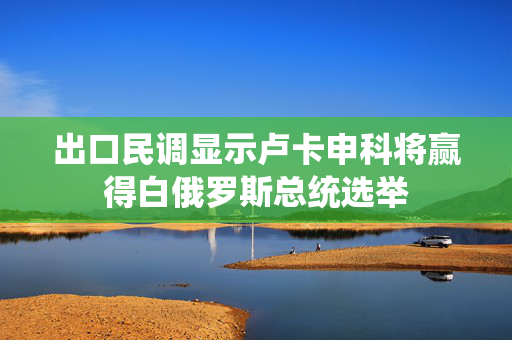 出口民调显示卢卡申科将赢得白俄罗斯总统选举