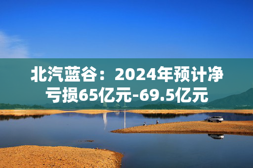 北汽蓝谷：2024年预计净亏损65亿元-69.5亿元