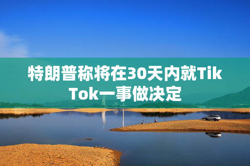 特朗普称将在30天内就TikTok一事做决定