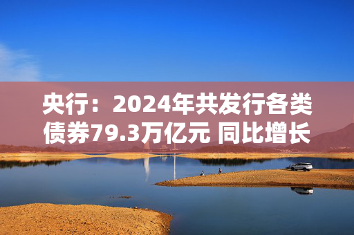 央行：2024年共发行各类债券79.3万亿元 同比增长11.7%