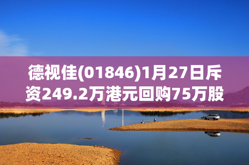 德视佳(01846)1月27日斥资249.2万港元回购75万股