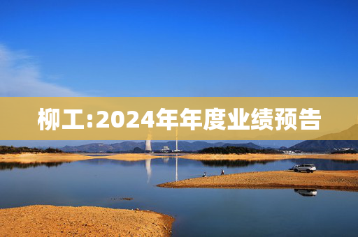 柳工:2024年年度业绩预告