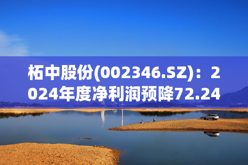 柘中股份(002346.SZ)：2024年度净利润预降72.24%-81.50%