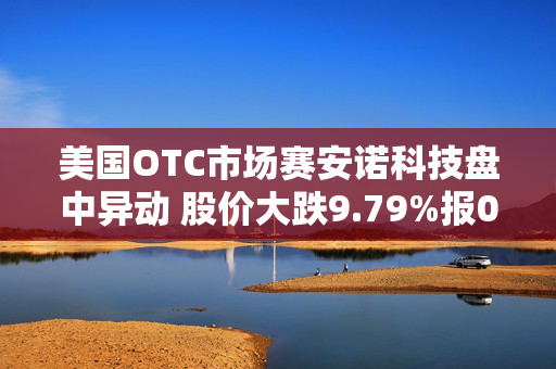 美国OTC市场赛安诺科技盘中异动 股价大跌9.79%报0.343美元