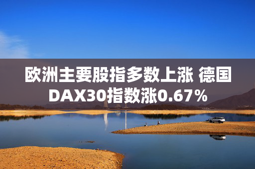 欧洲主要股指多数上涨 德国DAX30指数涨0.67%