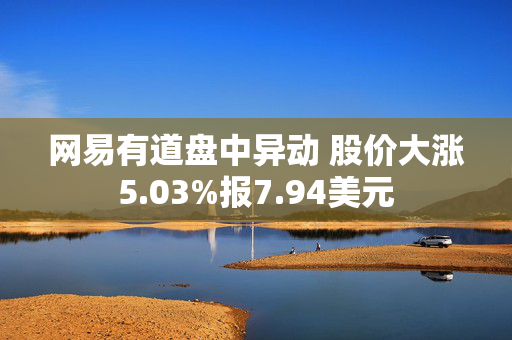 网易有道盘中异动 股价大涨5.03%报7.94美元