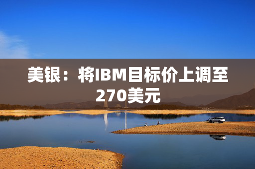 美银：将IBM目标价上调至270美元