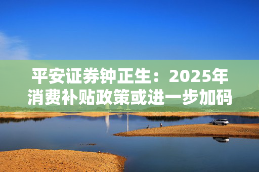 平安证券钟正生：2025年消费补贴政策或进一步加码 政策力度和支持范围双扩容