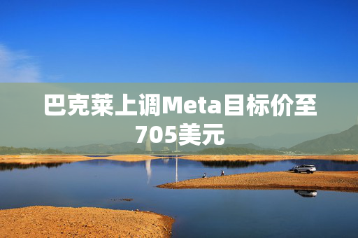 巴克莱上调Meta目标价至705美元