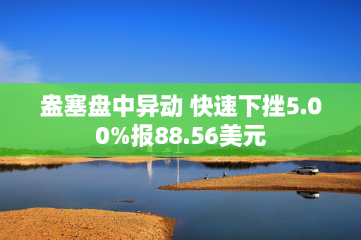 盎塞盘中异动 快速下挫5.00%报88.56美元