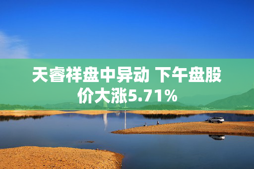 天睿祥盘中异动 下午盘股价大涨5.71%