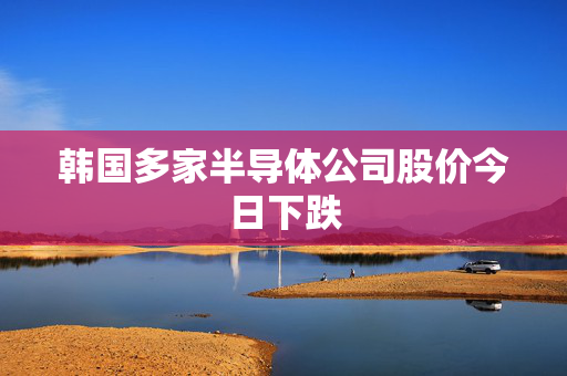 韩国多家半导体公司股价今日下跌