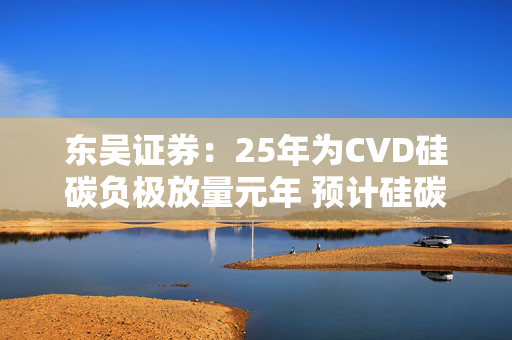 东吴证券：25年为CVD硅碳负极放量元年 预计硅碳负极厂商等将受益