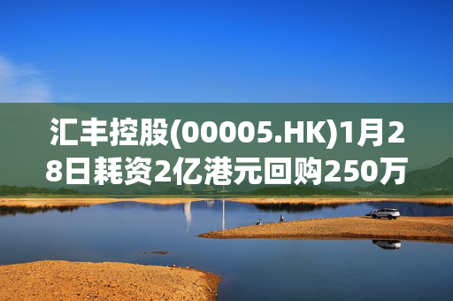 汇丰控股(00005.HK)1月28日耗资2亿港元回购250万股