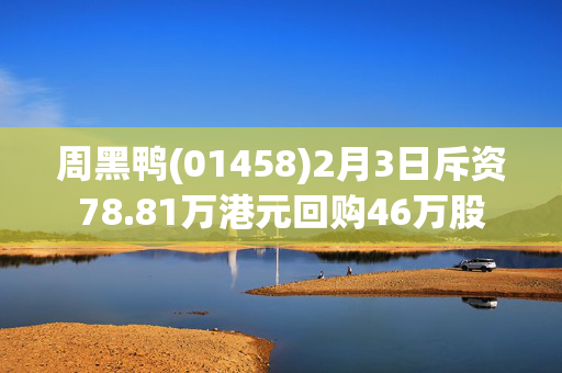 周黑鸭(01458)2月3日斥资78.81万港元回购46万股