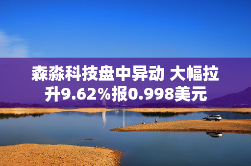 森淼科技盘中异动 大幅拉升9.62%报0.998美元