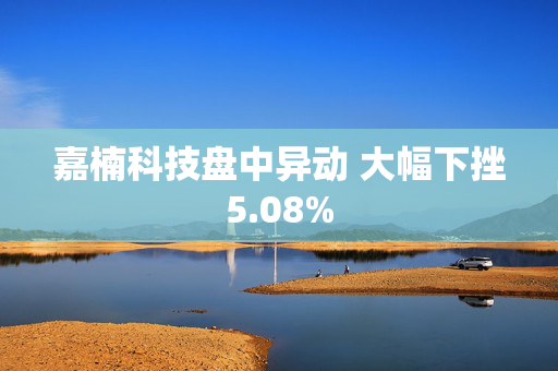 嘉楠科技盘中异动 大幅下挫5.08%